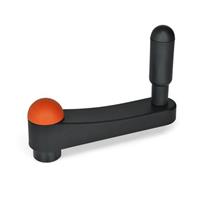 GN 670 Cranked Handle Plastic